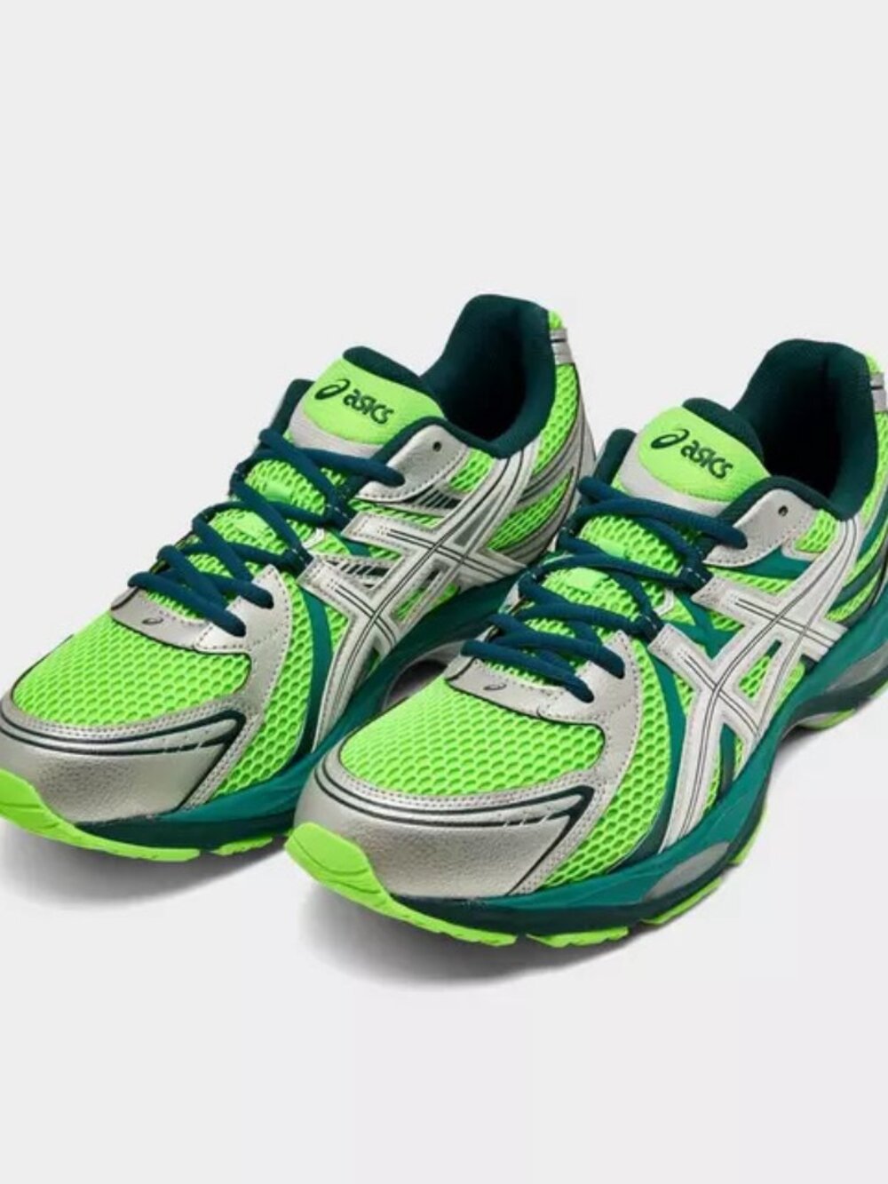 Men's ASICS GEL-SEKIRAN Sneaker - Green Gecko Pure Silver 1203A954-300 - Limited - Picture 9 of 13